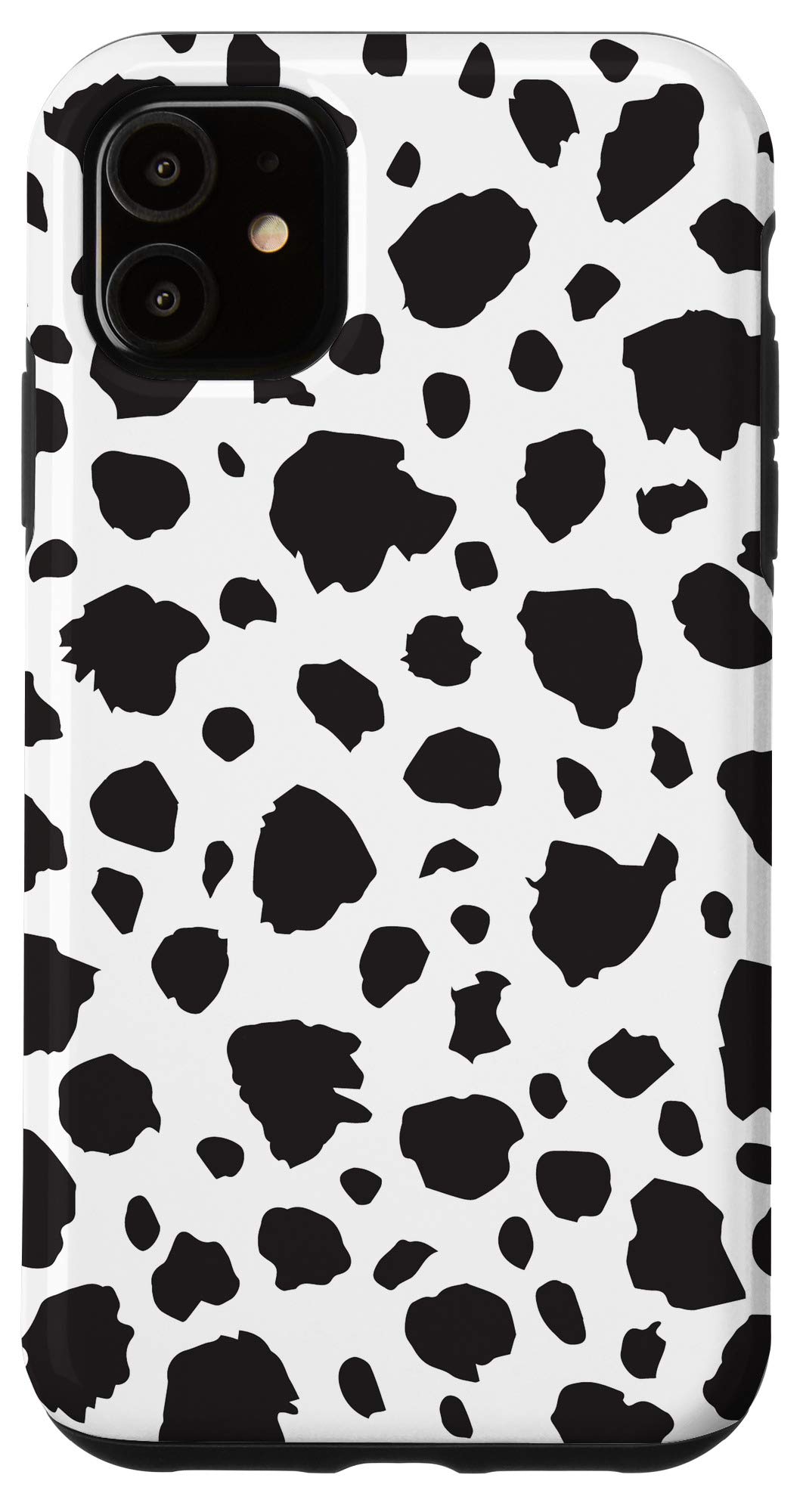 iPhone 11 Cow Print Pattern Phone Case - Durable Protective Cover for Apple iPhone 11 - Cute Animal Design for Girls & Teens - Perfect for School, Work & Everyday Use