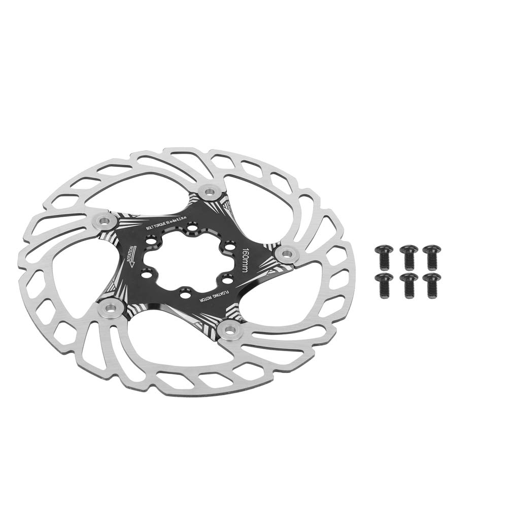 Premium Lightweight Mountain Bike Disc Brake Pads - 160mm/6.3in High-Performance Brake Pads for MTB & Road Bikes | Durable Braking for Trail Riding, Commuting & Downhill Adventures