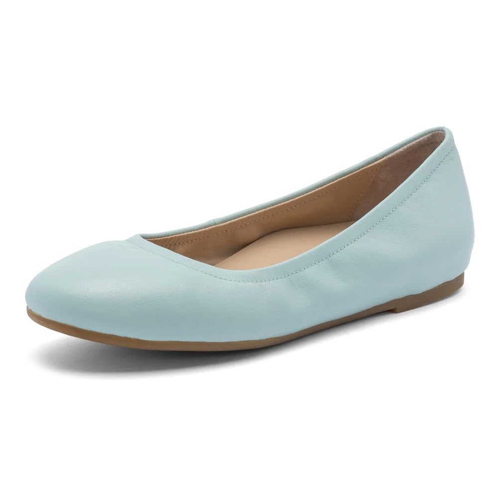 ABEO Promenade Women's Ballet Flats with Metatarsal Pads - Comfortable Foot Pain Relief Shoes for Ball of Foot Cushion - Perfect for Work, Travel & Everyday Wear