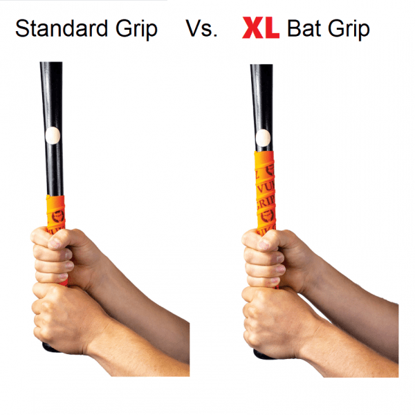 XL Pulse Black Bat Grip Tape - Premium Non-Slip Baseball Bat Handle Grip for Enhanced Control | Perfect for Baseball, Softball & Training Practice