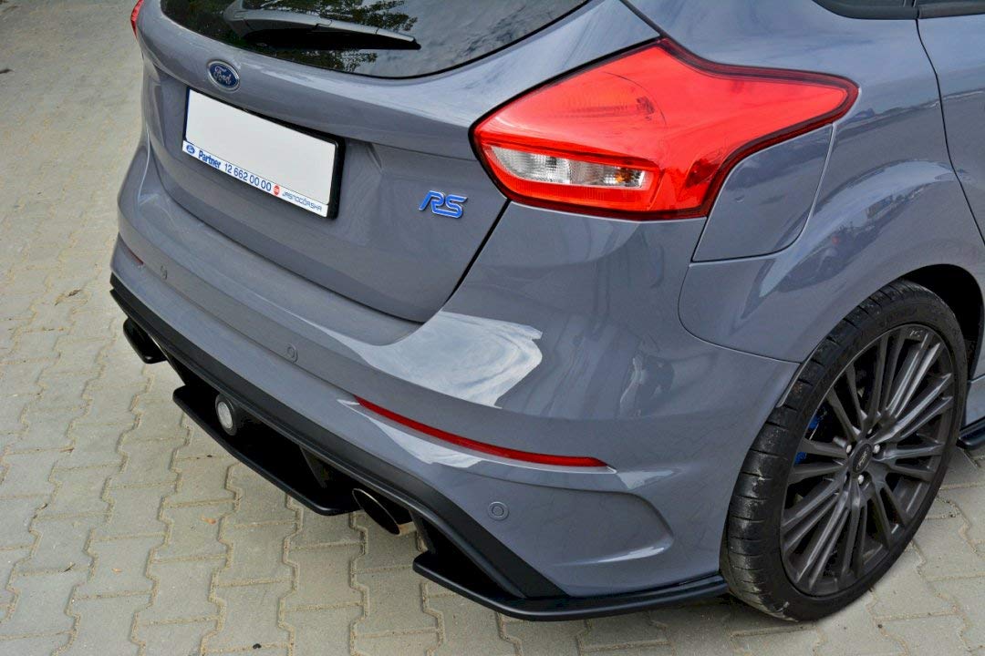 Maxton Design Rear Bumper Diffuser Valance for Ford Focus RS 3 (2015-2021) | Aerodynamic Upgrade | Aggressive Styling | Perfect for Car Enthusiasts & Track Days