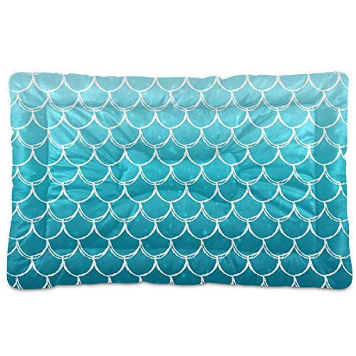 Blue Colors Mermaid Scale