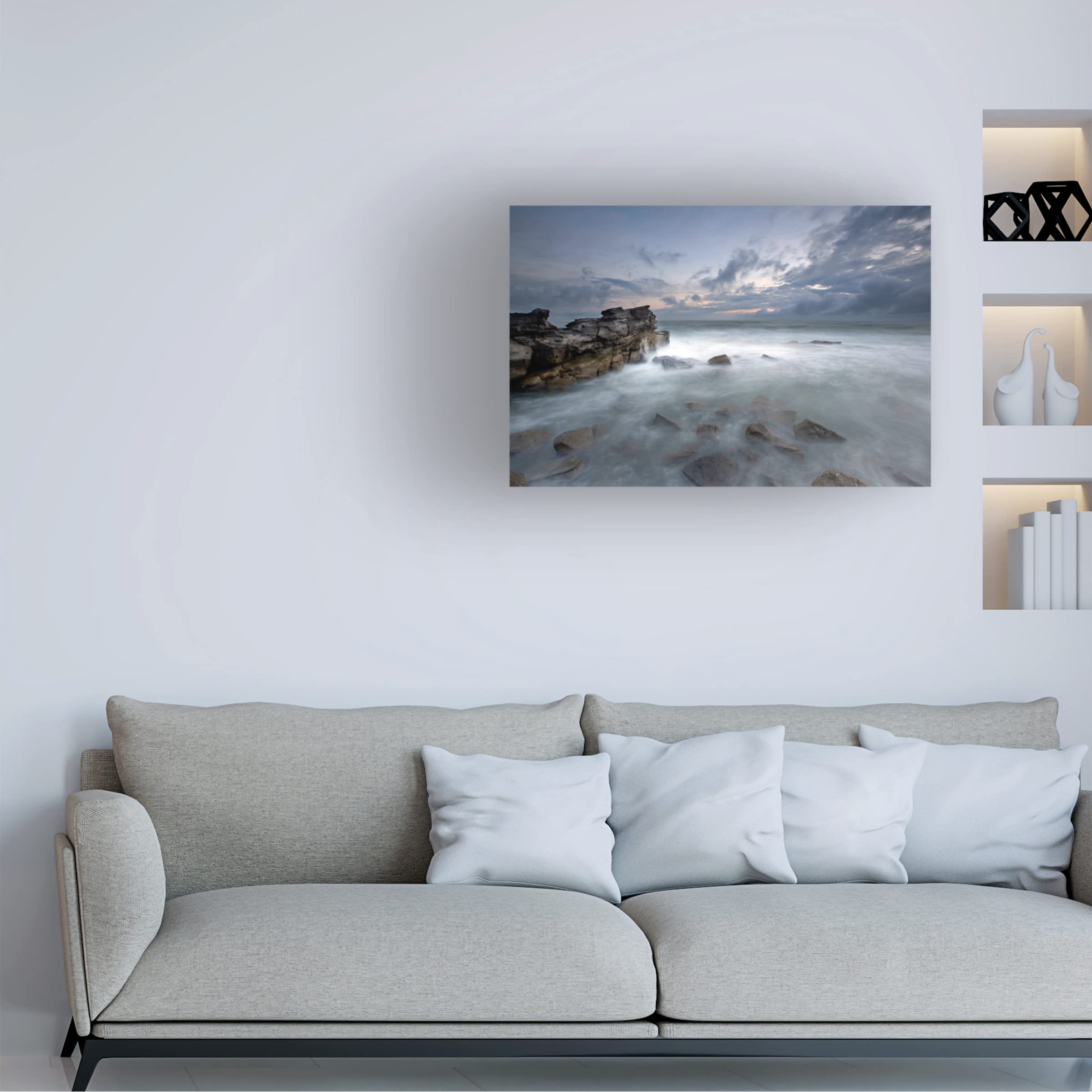 Mel Brackstone 'Early Light' Canvas Art Print - Modern Wall Decor for Living Room, Bedroom & Office - Trademark Fine Art Collection