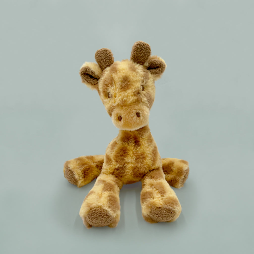 Personalized My First Year Baby Giraffe Gift Hamper in Pink - Perfect for Newborn Milestones, Baby Showers & First Birthday Presents