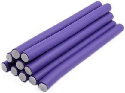 Soft Foam Hair Rollers Curlers - DIY Bendy Twist Curls for Long & Short Hair (Pink) | Perfect for Home Styling, Salon Looks & Special Occasions
