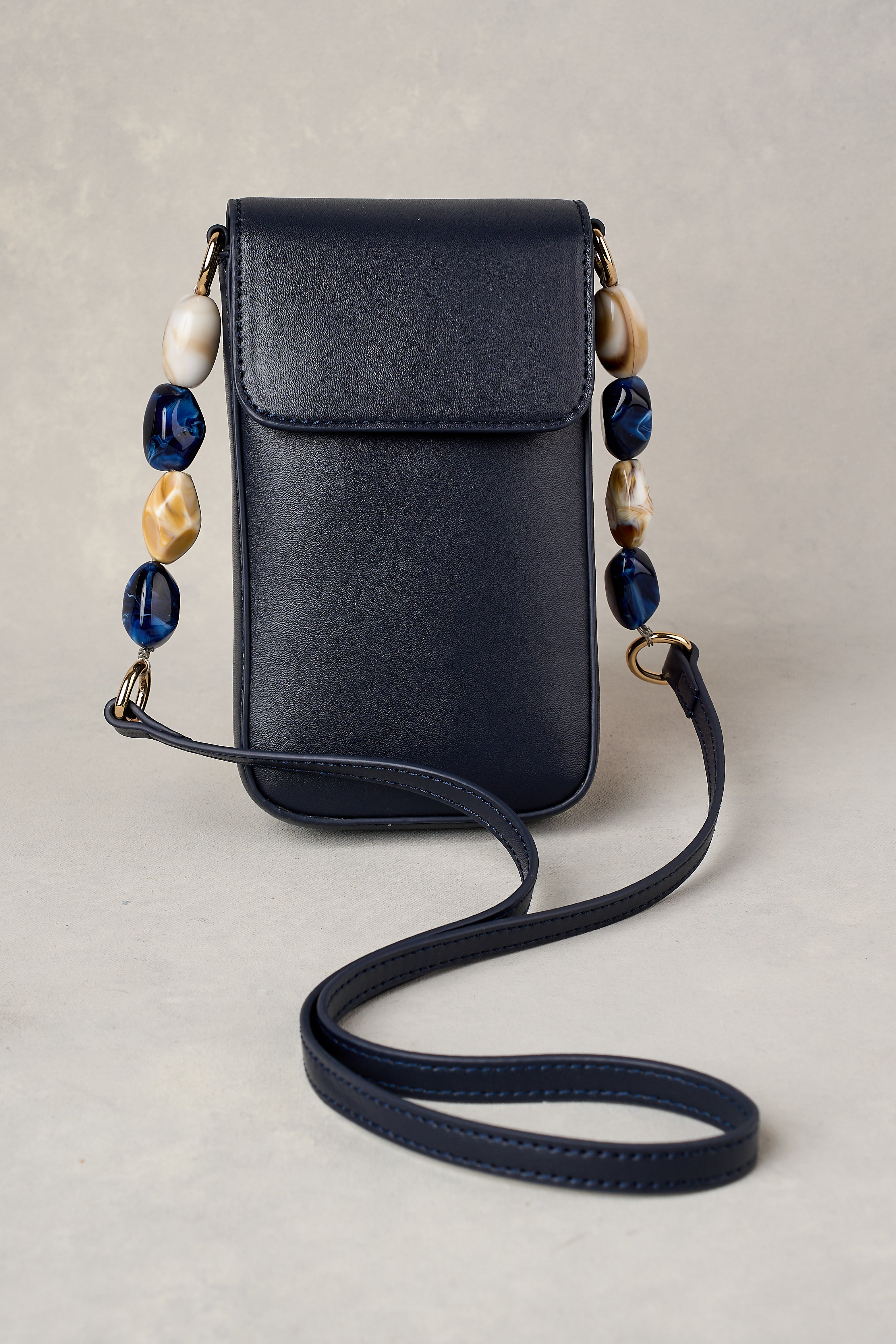 Beaded Strap Phone Bag - Stylish Crossbody Pouch for iPhone, Samsung & Smartphones - Perfect for Concerts, Travel & Everyday Use
