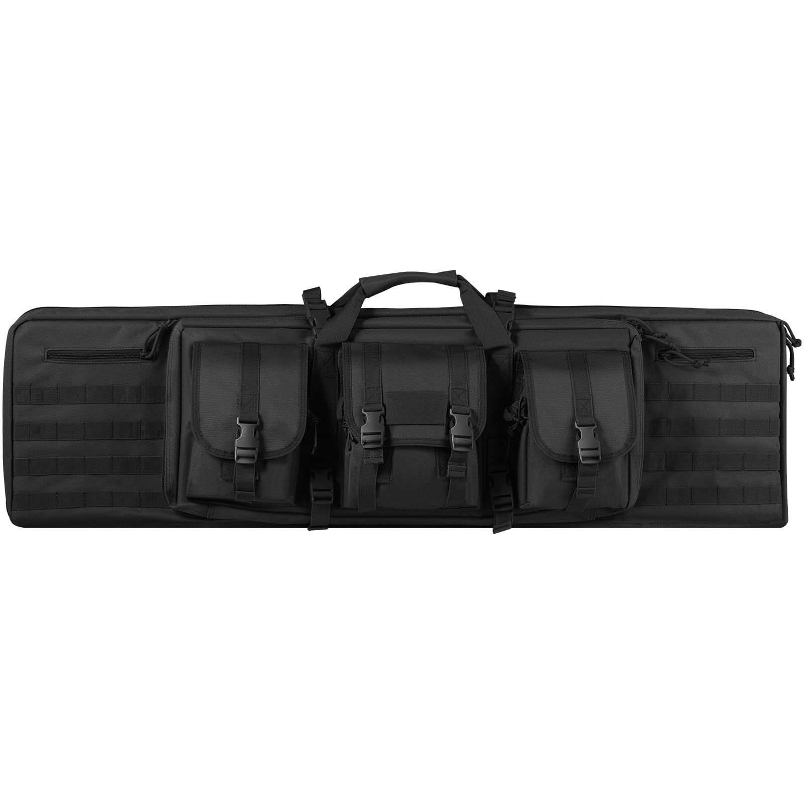 VEVOR Tactical Rifle Gun Case - Waterproof & Durable Shooting Range Bag for Hunting, Airsoft, and Firearm Storage | Perfect for Outdoor Range, Travel, and Secure Weapon Transport