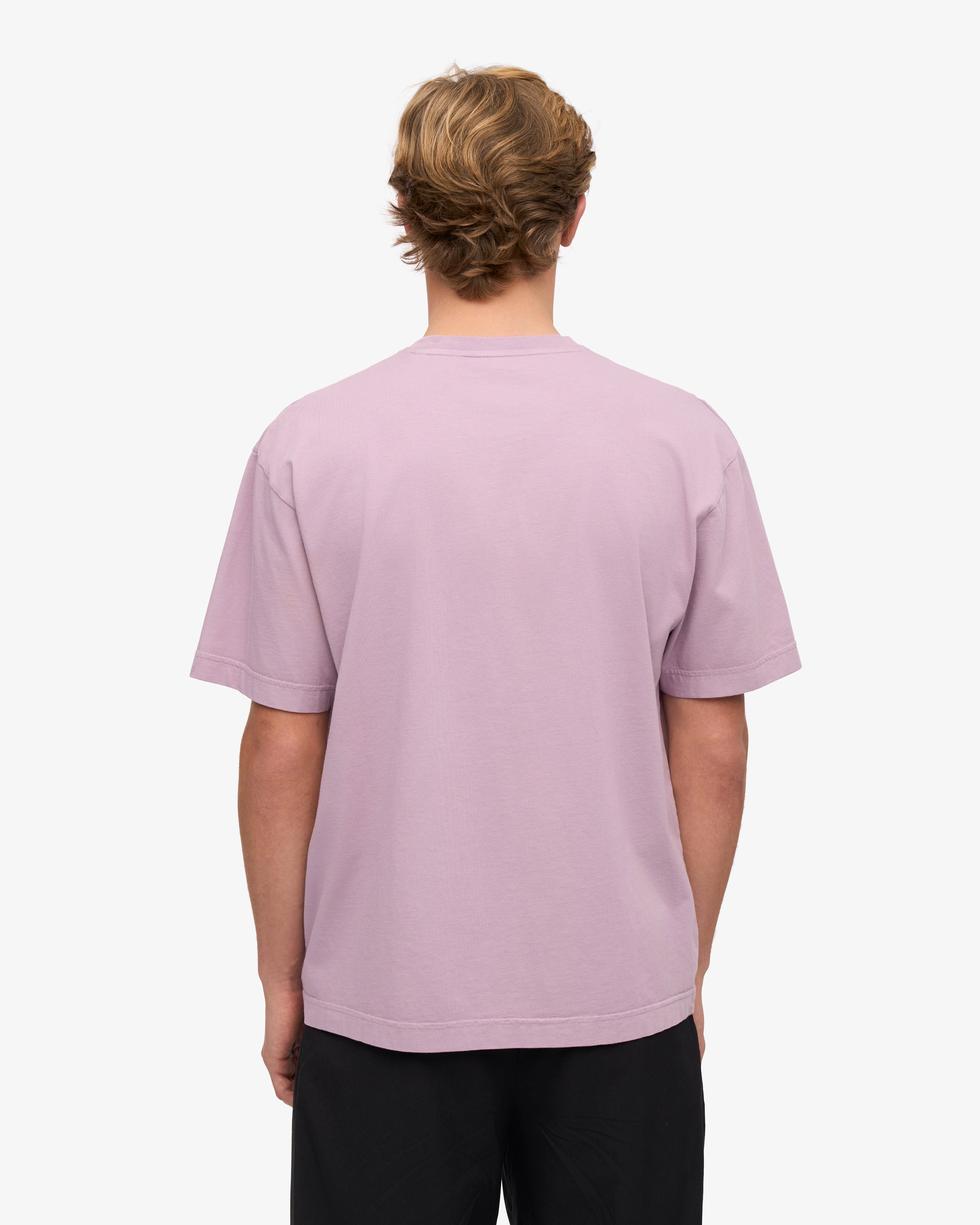 Organic Oversized T-Shirt for Women - Soft & Comfortable Pearly Purple Cotton Tee - Perfect for Casual Wear, Lounge & Everyday Outfits