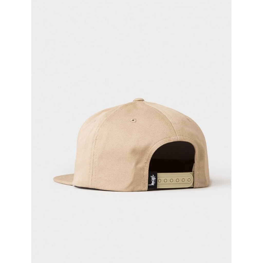 STUSSY SS LINK SP17 SNAPBACK CAP KHAKI 131695 - Stylish Snapback Hat for Men & Women - Perfect for Streetwear, Hip Hop Fashion & Casual Outfits