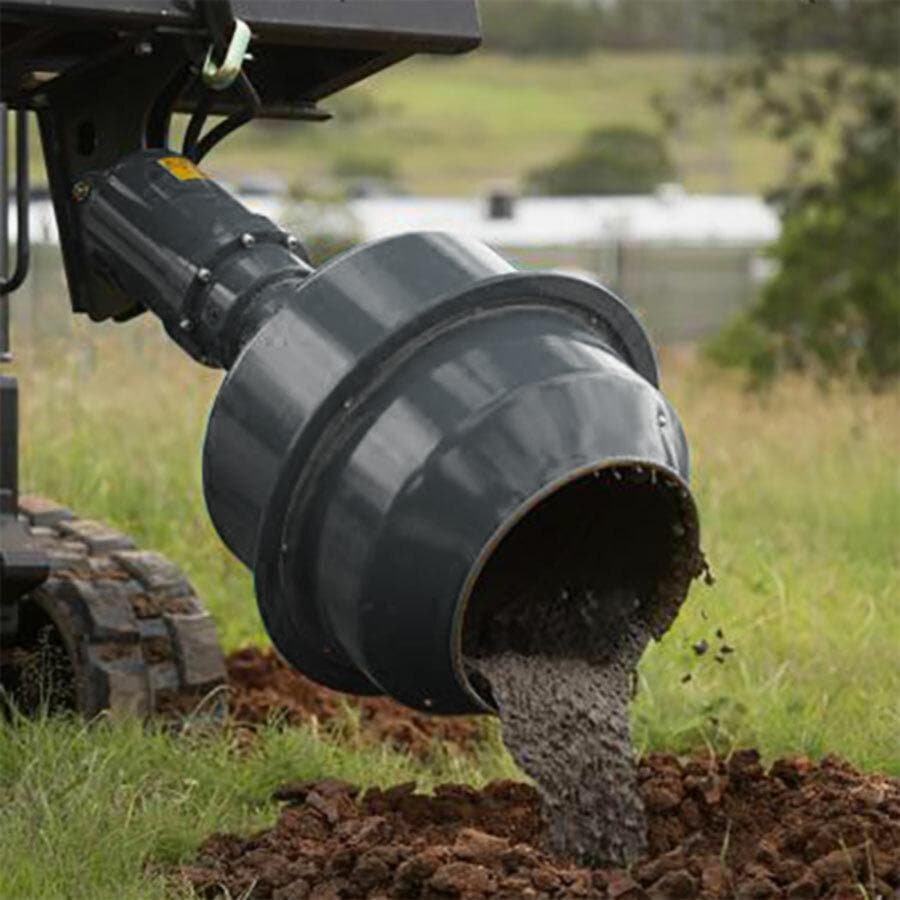 Professional Cement Mixer with Sturdy Cradle & Durable Mixing Bowl - Perfect for DIY Home Projects and Construction Work