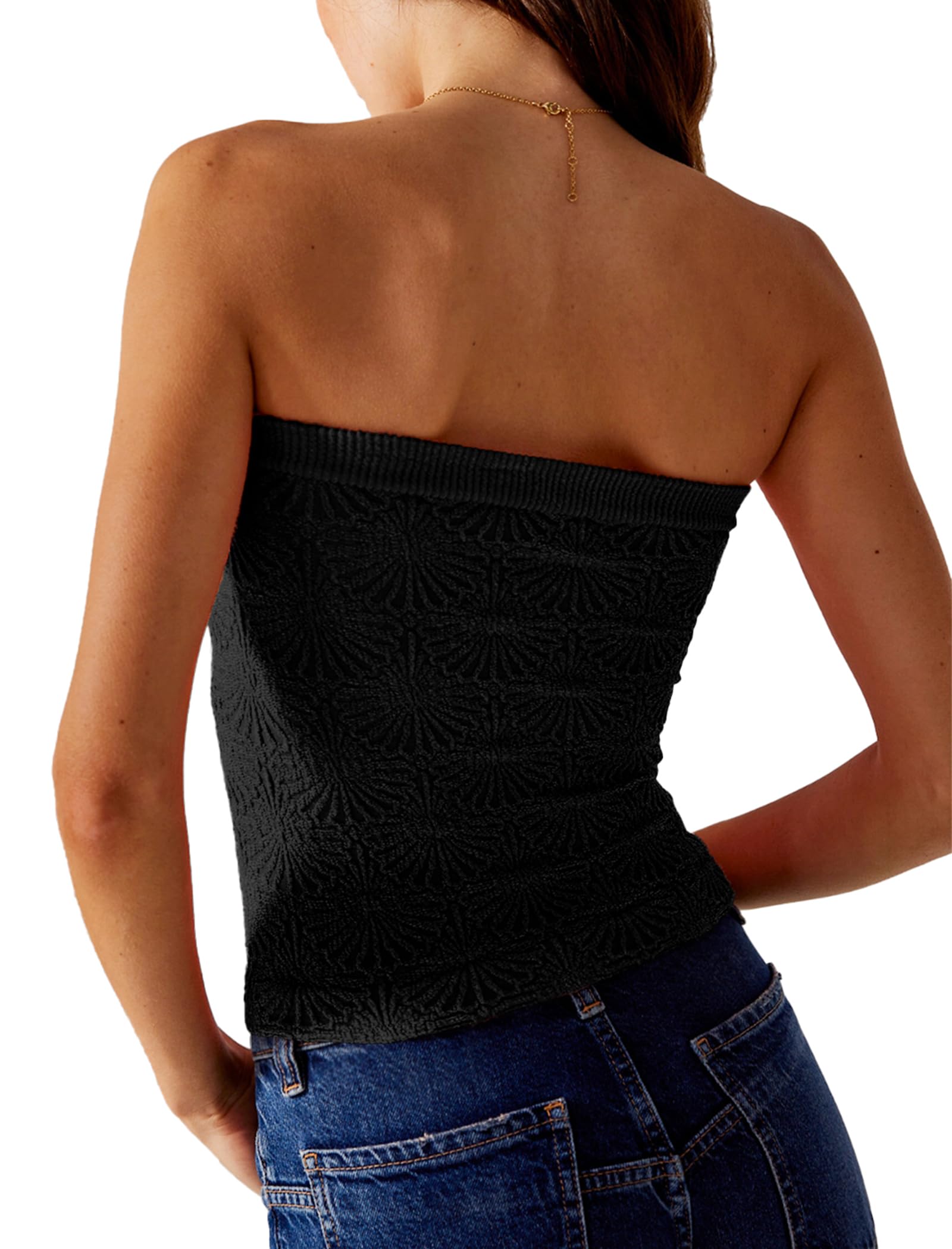 Trendy SAMPEEL Tube Tops for Women - Summer Fashion 2024 - Perfect for Beach, Music Festivals & Casual Outfits