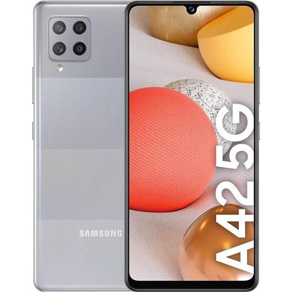 Samsung Galaxy A42 5G Unlocked Smartphone 128GB - White | 5G Connectivity, Large Storage | Perfect for Streaming, Gaming & Work on the Go