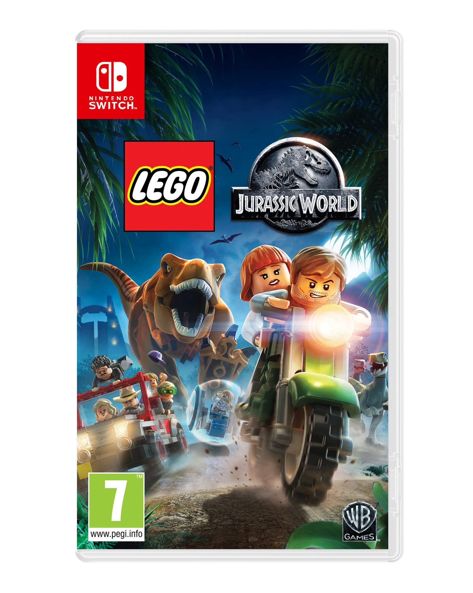 LEGO Jurassic World Game for Nintendo Switch - Adventure & Building Fun - Perfect for Kids & Family Game Nights
