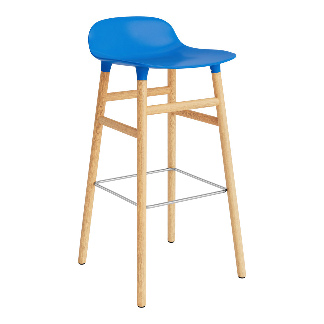 Modern Wooden Bar Stools with Sturdy Wood Legs - Perfect for Kitchen Islands, Home Bars & Dining Counter Seating