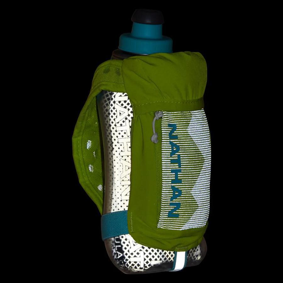 QuickSqueeze Plus 18oz Insulated Handheld Water Bottle - Leakproof & Durable for Gym, Hiking, Travel & Outdoor Activities