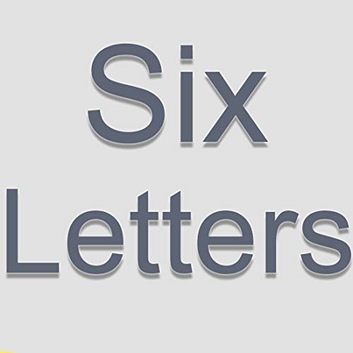 Silver-6 Letters