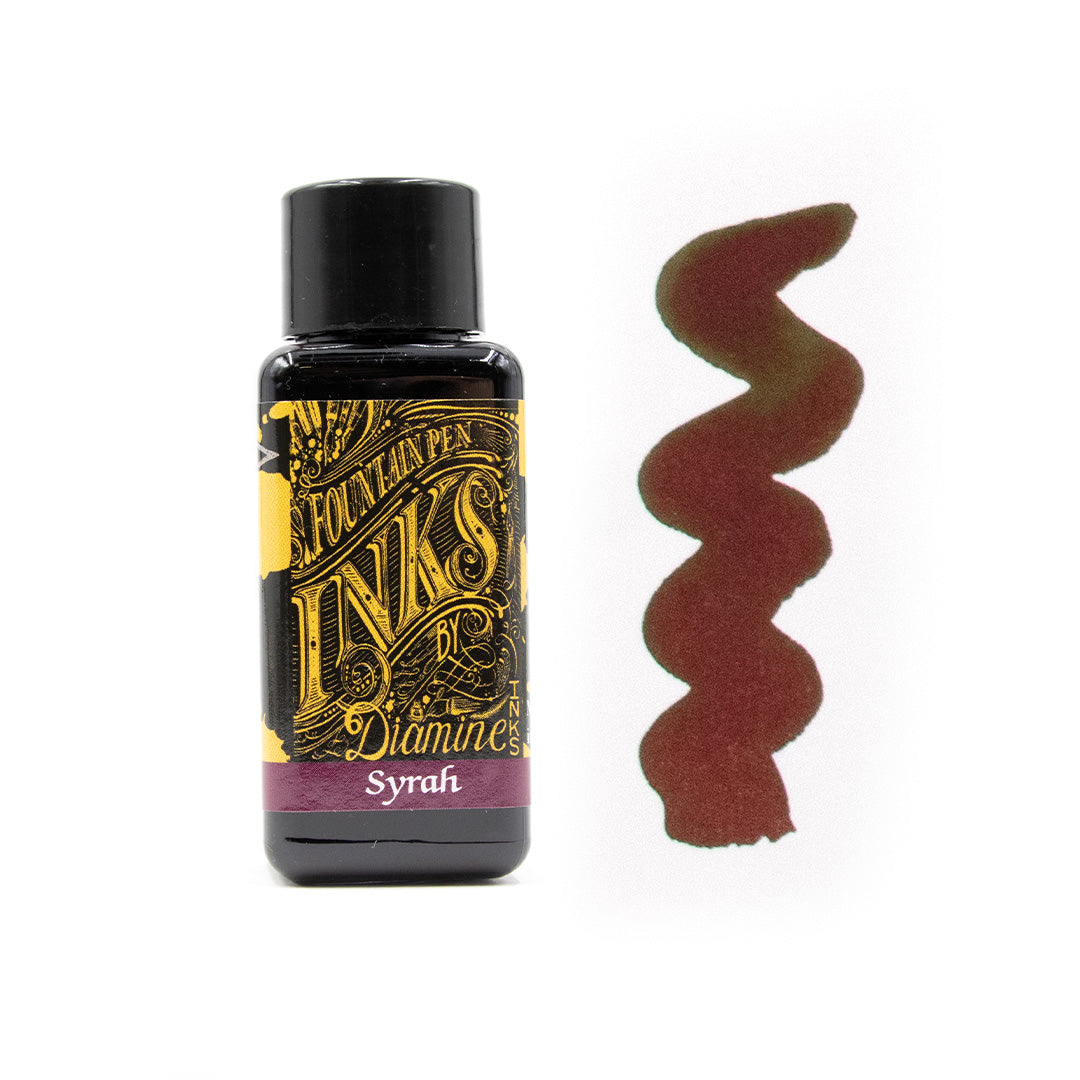 Premium Diamine Fountain Pen Ink 30ml Bottle - Vibrant Colors for Calligraphy, Journaling & Artistic Writing - Perfect for Fountain Pens, Dip Pens & Ink Drawing