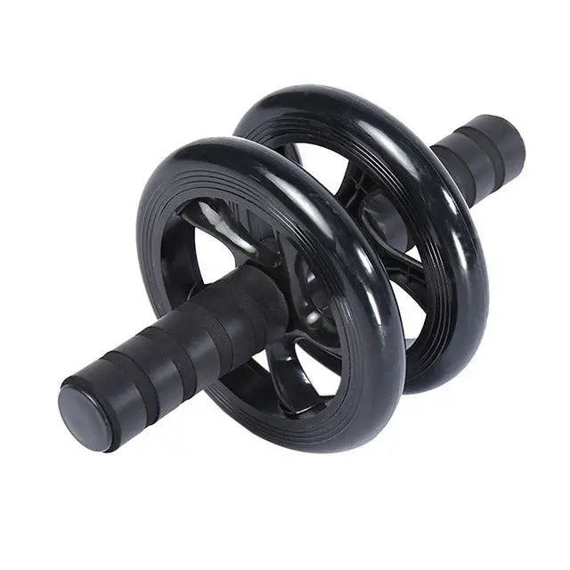 Double Wheel Ab Roller for Core Workouts - Abdominal Exercise Wheel for Home Gym & Fitness Training - Perfect for Abs, Back & Full Body Workout
