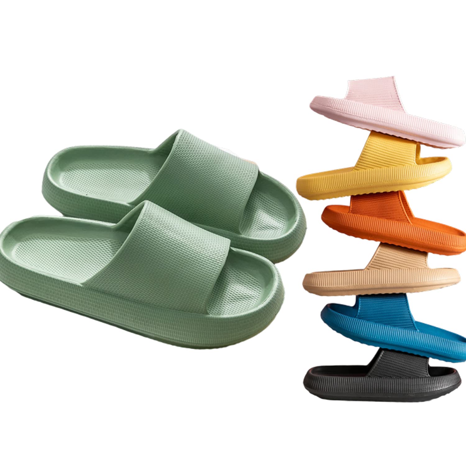 Premium Japanese Slippers for Men & Women - Ultra Soft Non-Slip Indoor House Shoes - Perfect for Home, Spa, Hotel & Lounge Comfort