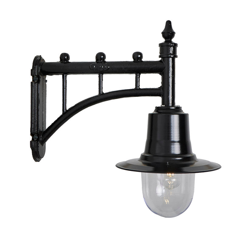 Avonshire 1Lt Outdoor Wall Light in Copper - Weatherproof Exterior Sconce for Porch, Patio, and Garden Lighting