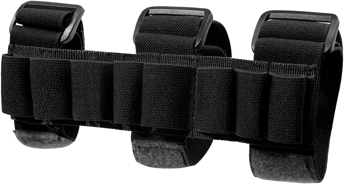 GunAlly Adjustable 12 Gauge Shotgun Shell Holder - Perfect for Hunting, Shooting Range & Tactical Training