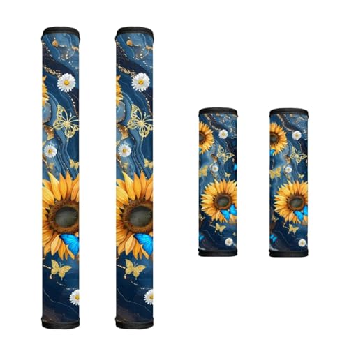 Marble Sunflower Print