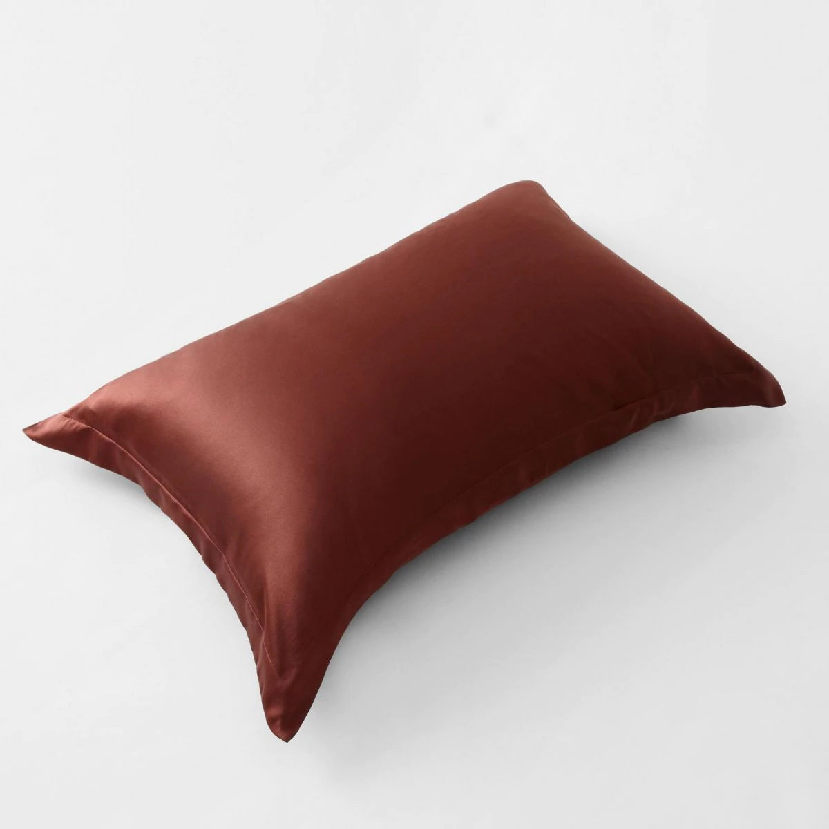 Sheridan Lanham BITTER CHOCOLATE Silk Pillowcase - Luxurious 100% Mulberry Silk for Hair & Skin Care - Perfect for Bedroom, Travel & Gift Giving