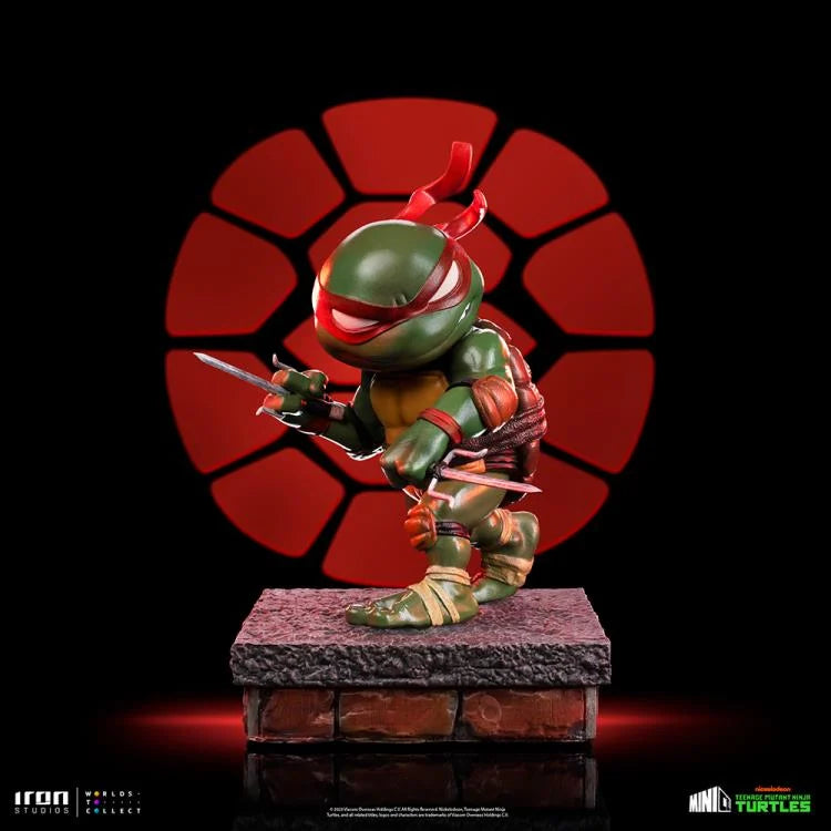 Teenage Mutant Ninja Turtles MiniCo Raphael SDCC 2023 PX Previews Exclusive Action Figure - Collectible TMNT Toy for Fans & Display
