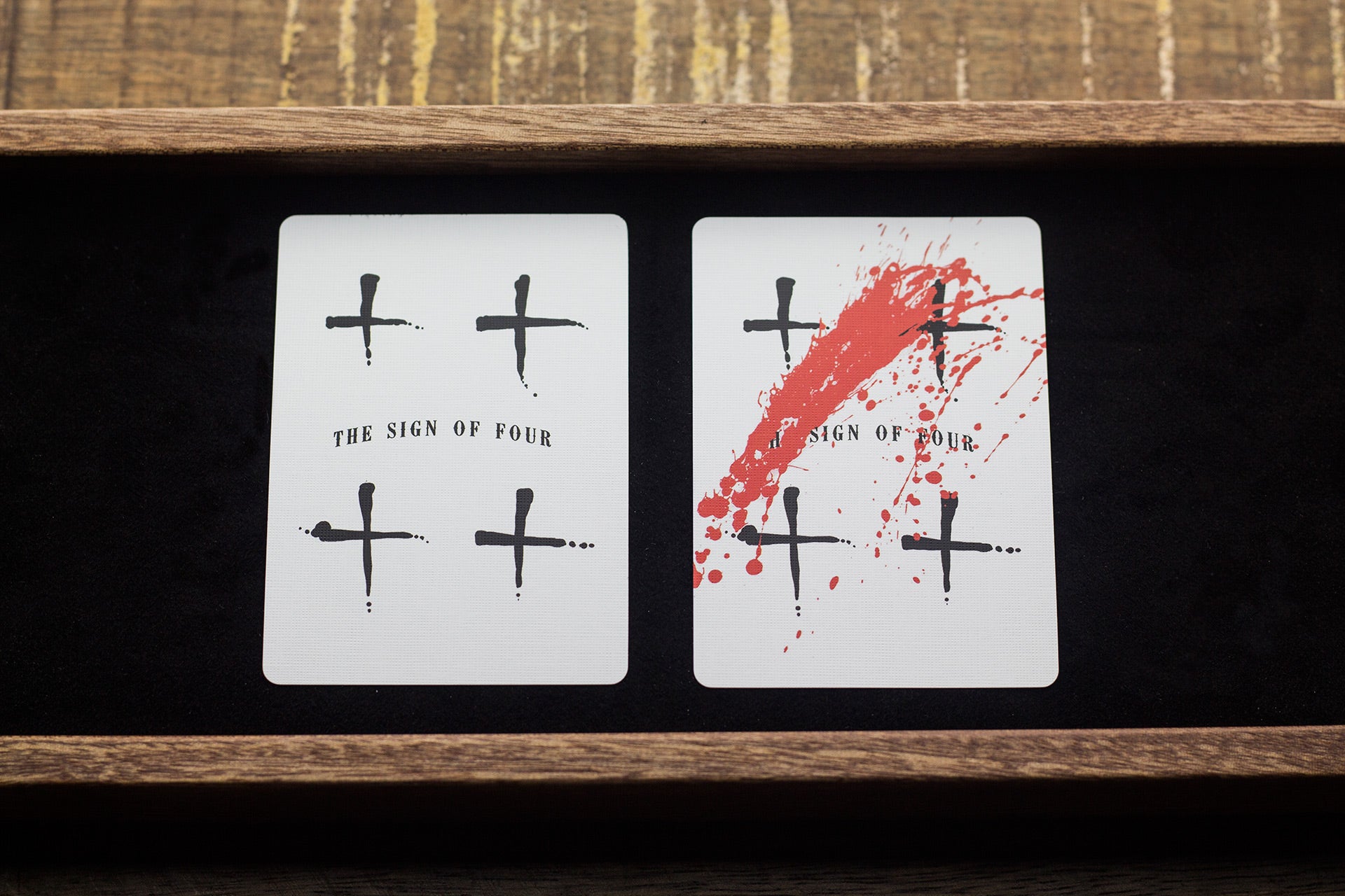 Sherlock Holmes Moriarty Edition V2 Playing Cards - Premium Collectible Deck for Card Games, Magic Tricks & Poker Nights - Perfect Gift for Mystery Fans & Card Collectors