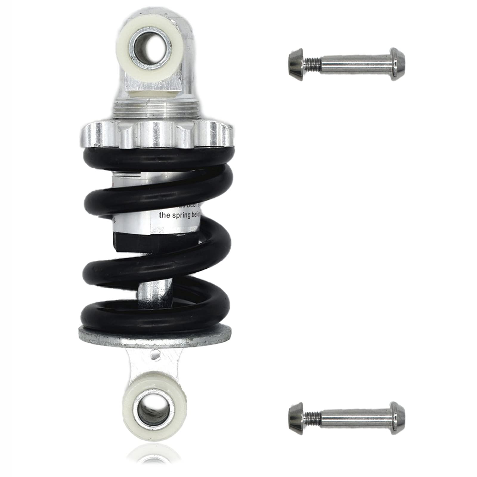750lbs Rear Shock Absorber 100mm Suspension Spring - Compatible with Gas Scooters, Electric Bikes, Minimoto, Dirt Bikes (47cc/49cc), ATV Quads & Mini Pocket Bikes - Perfect for Off-Roading, Trail Riding & Urban Commuting