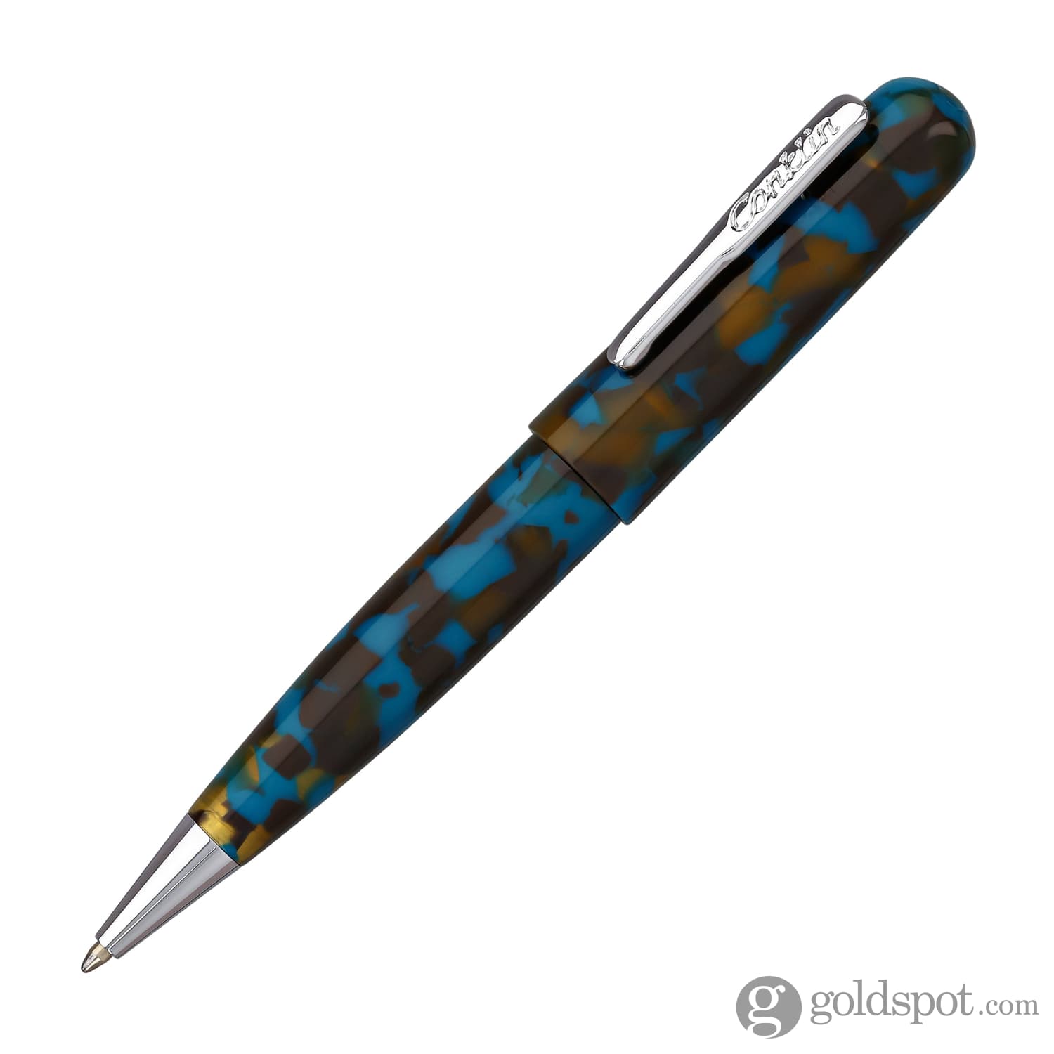 Conklin All American Ballpoint Pen - Southwest Turquoise Color - Premium Writing Instrument for Office, School & Gift Giving