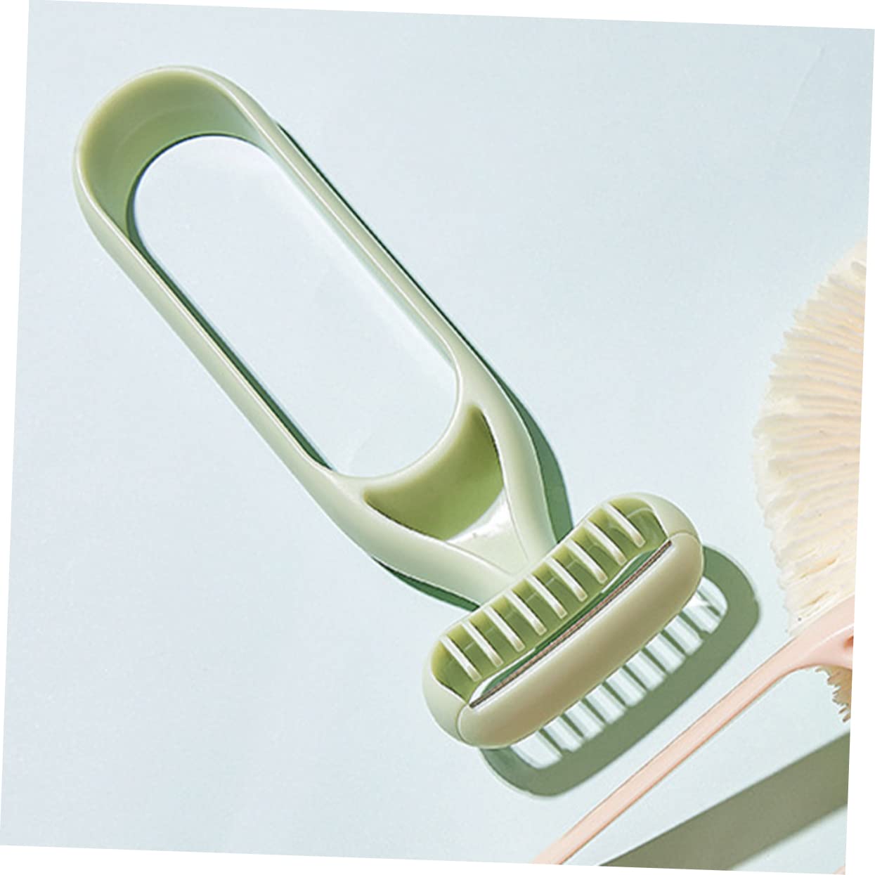 Best Hair Removal Device for Women - Painless Body Hair Trimmer & Leg Shaver, Skin-Safe Wet/Dry Use, ABS Plastic, Mint Green - Perfect for Smooth Legs, Underarms & Bikini Line at Home or Travel