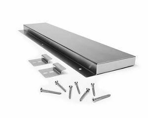 Amana W10655450 Stainless Steel Backsplash Panel - 24