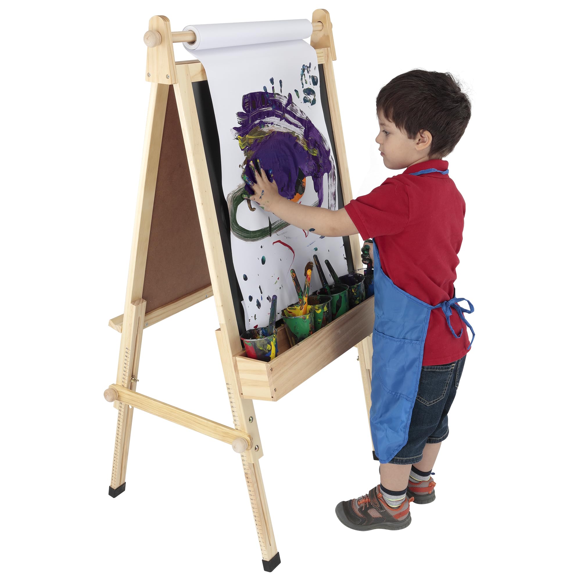 3-in-1 Adjustable Height Kids Art Easel - 36.5