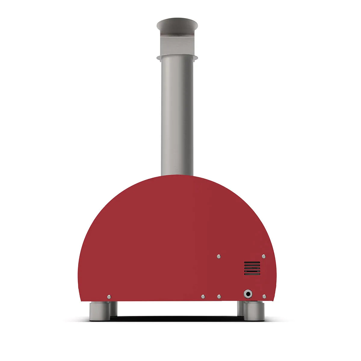 Alfa Moderno Portable Pizza Oven - Red Liquid Propane Outdoor Pizza Maker for Backyard, Camping & Picnics - FXMD PT GROA U