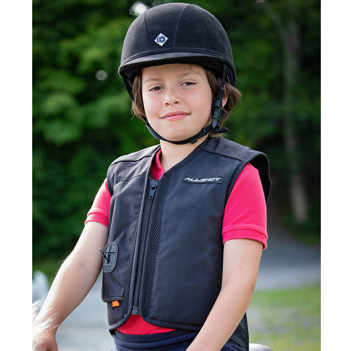 SafeKid Allshot Safety Airbag Vest for Kids - Impact Protection for Biking, Skateboarding & Outdoor Play - Adjustable & Lightweight Child Safety Gear