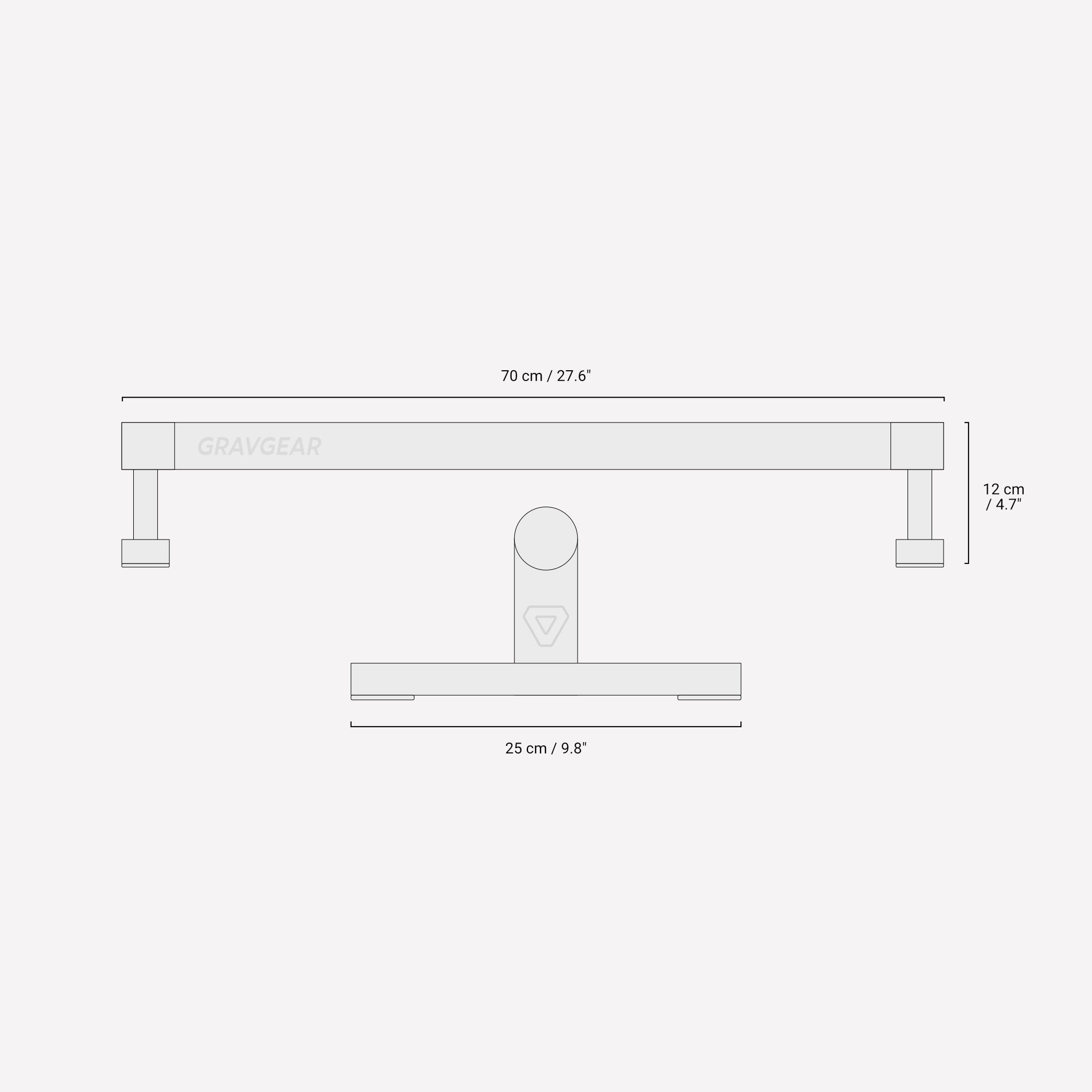 Grav Parallettes - Adjustable Parallettes Bars for Calisthenics, Gymnastics & Home Workouts | Perfect for Push-Ups, Dips & L-Sit Training | Ideal for Home Gym, Street Workout & Fitness Enthusiasts