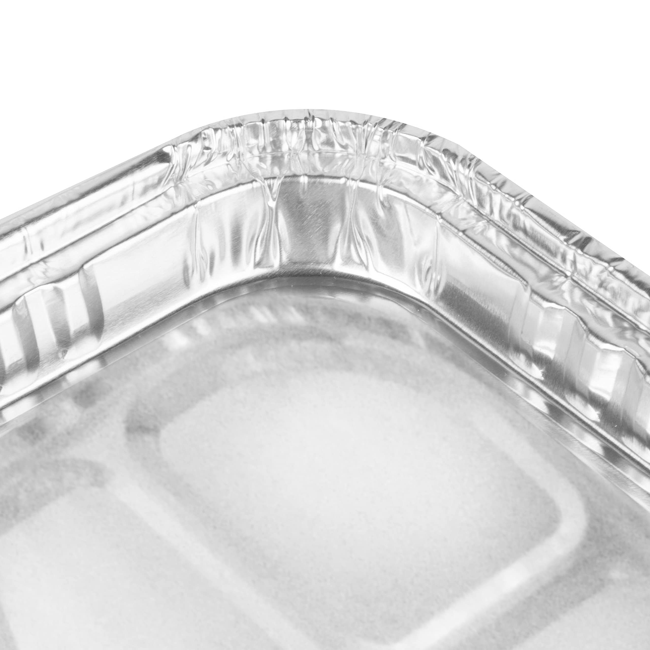 (200 Pack) 1/4 Size Cookie Sheet Baking Pans - 12.8” x 8.9” Heavy Duty Nonstick Aluminum Foil Trays - Reusable & Disposable for Baking Cakes, Cookies, Brownies, Bread - Perfect for Home, Bakery & Catering Use
