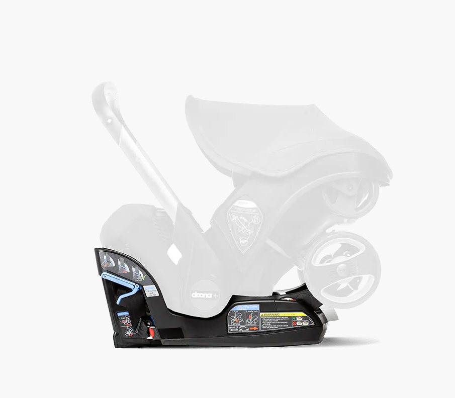Doona Infant Car Seat & Stroller with Base - 3-in-1 Travel System for Newborns to 35 lbs - Lightweight & Compact for Airplane & Car Travel - Perfect for Parents on the Go