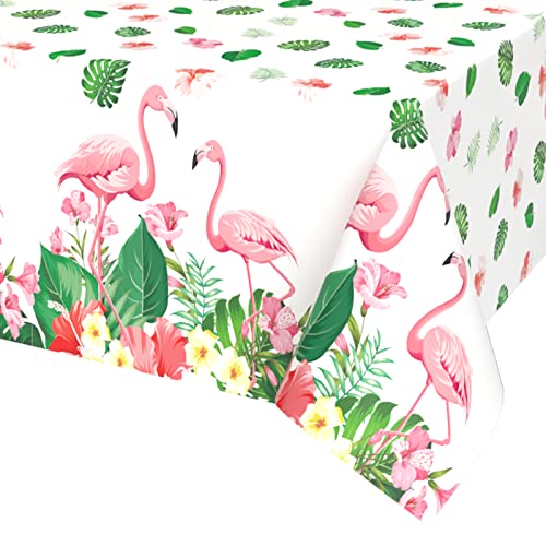 Green Pink White-flamingo