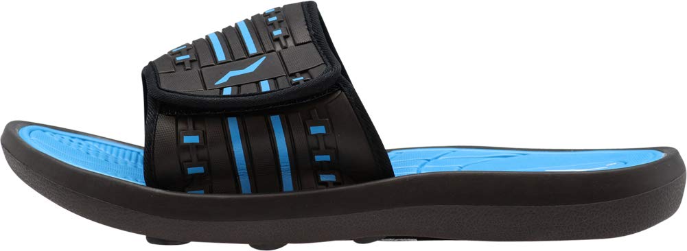 NORTY Men's Adjustable Strap Slide Sandals - Comfortable Beach, Pool & Casual Wear for Summer Outdoor Activities
