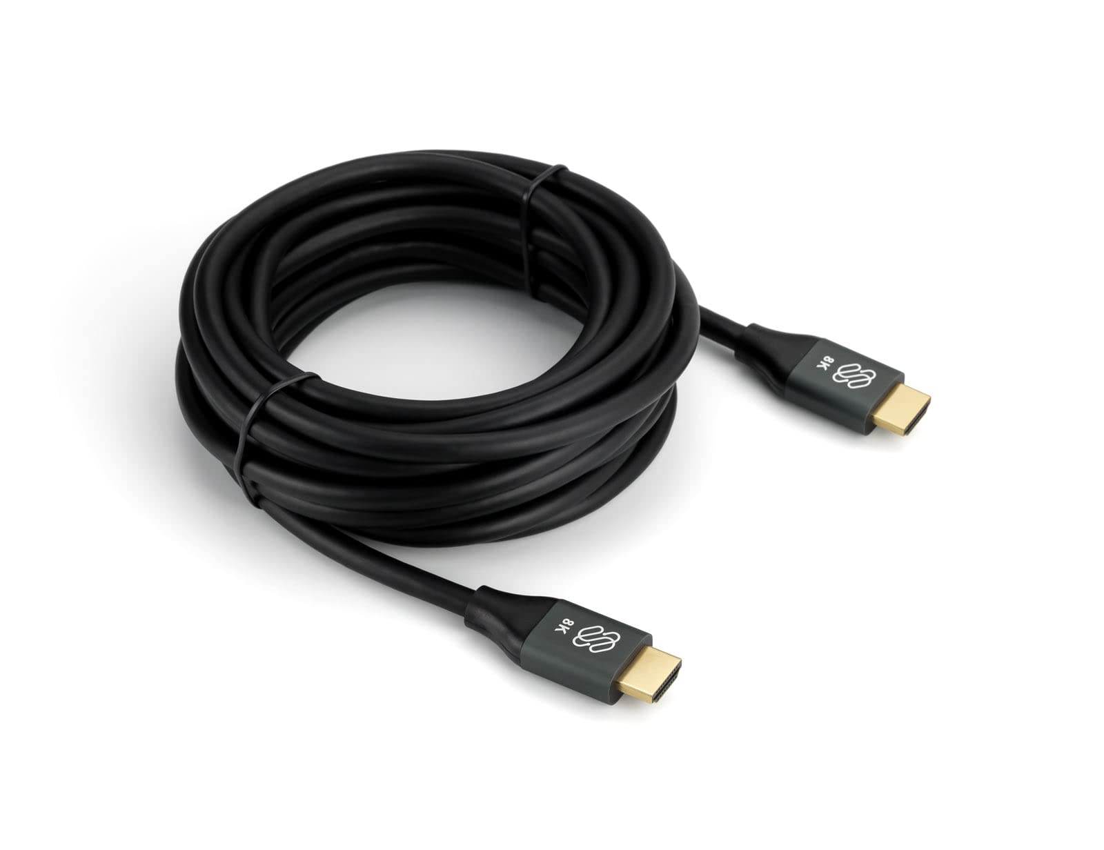Sewell 8K HDMI 2.1 Cable 15 ft - 48Gbps Ultra High Speed, 4K 120Hz, 8K 60Hz, HDR, Dolby Vision, eARC - Compatible with Xbox Series X, PS5, Apple TV, NVIDIA Shield - Perfect for Gaming, Home Theater & 8K Streaming