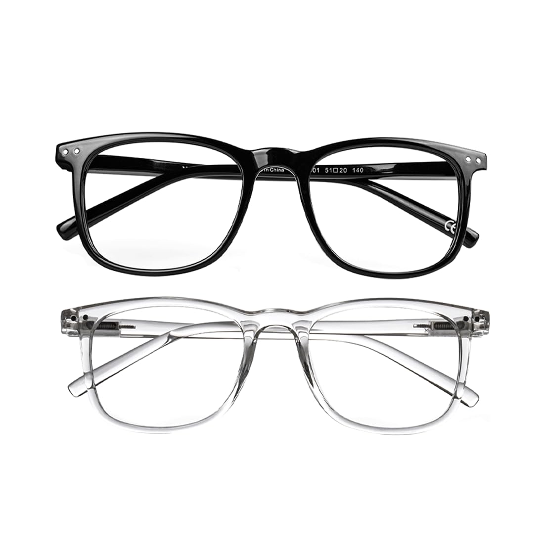 Blue Light Blocking Glasses for Men & Women - Anti Glare UV Protection for Computer Use