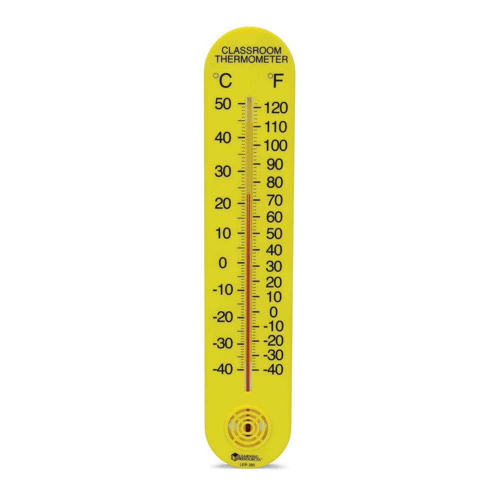 Accurate Digital Classroom Thermometer for Indoor & Outdoor Use - Perfect for Schools, Labs, and Home Temperature Monitoring