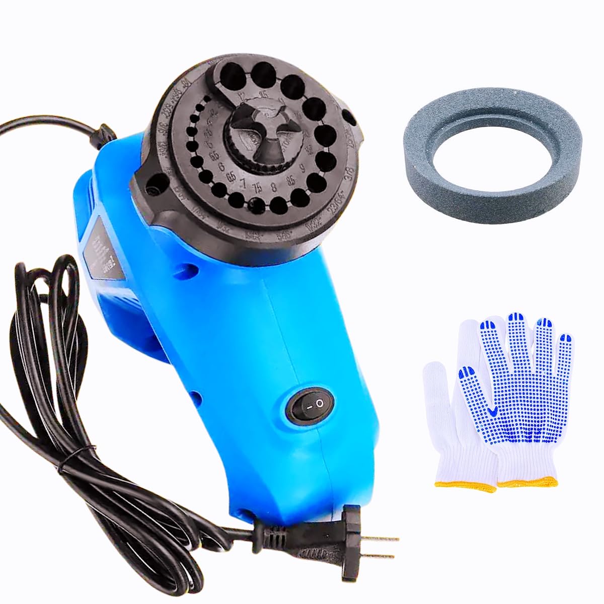 Best Drill Bit Sharpener for Power Drills - Universal 1/8-15/32 Inch Twist Bit Grinder | Perfect for DIY Projects & Professional Workshops