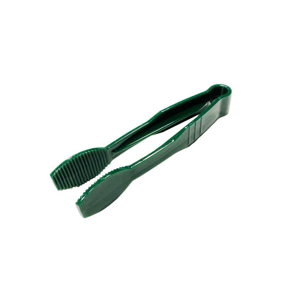 Cambro Lugano 6-Inch Flat Grip Tongs - Green - Perfect for Restaurants, Catering & Home Kitchen Use