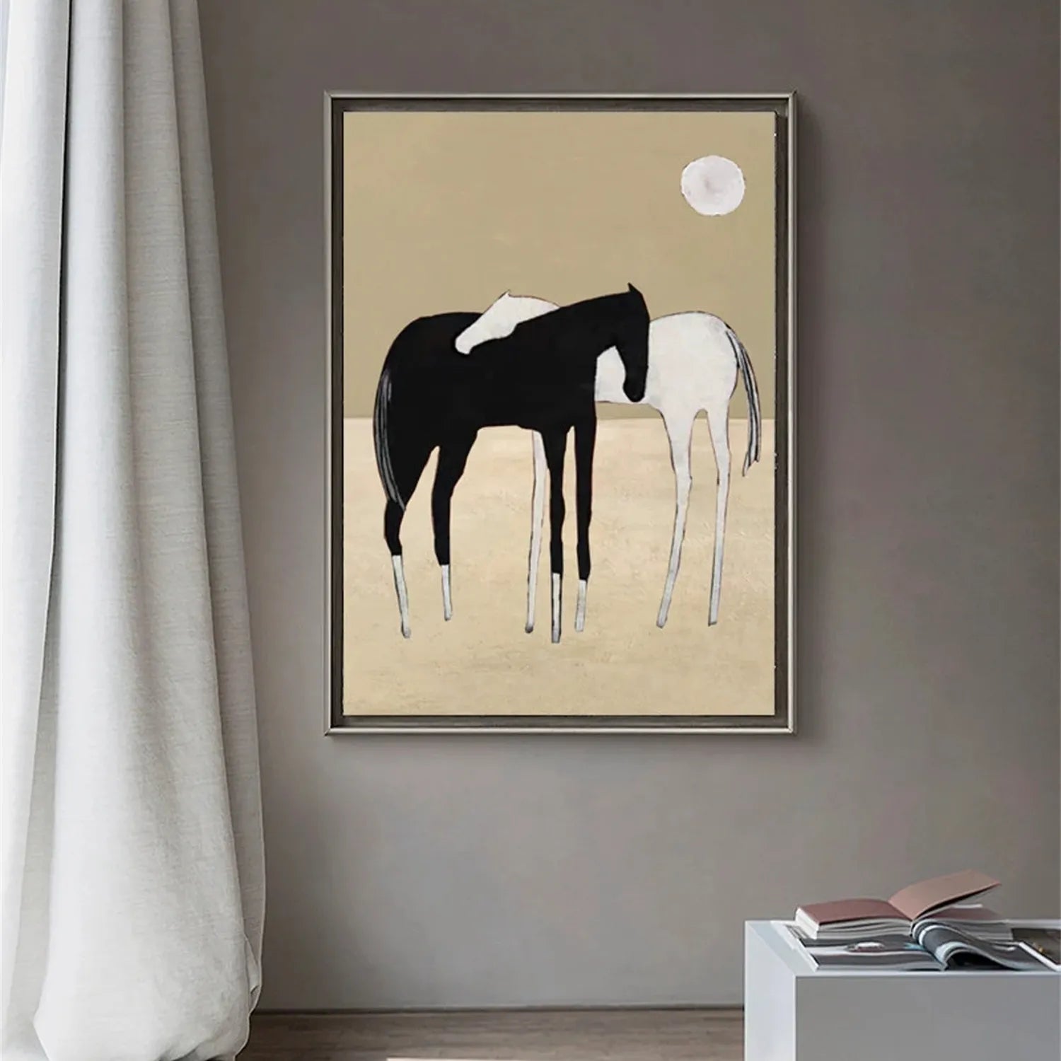 Animal Art Painting #AP074 - Handmade Wildlife Canvas Art for Home & Office Decor | Perfect for Living Room, Bedroom, or Gift