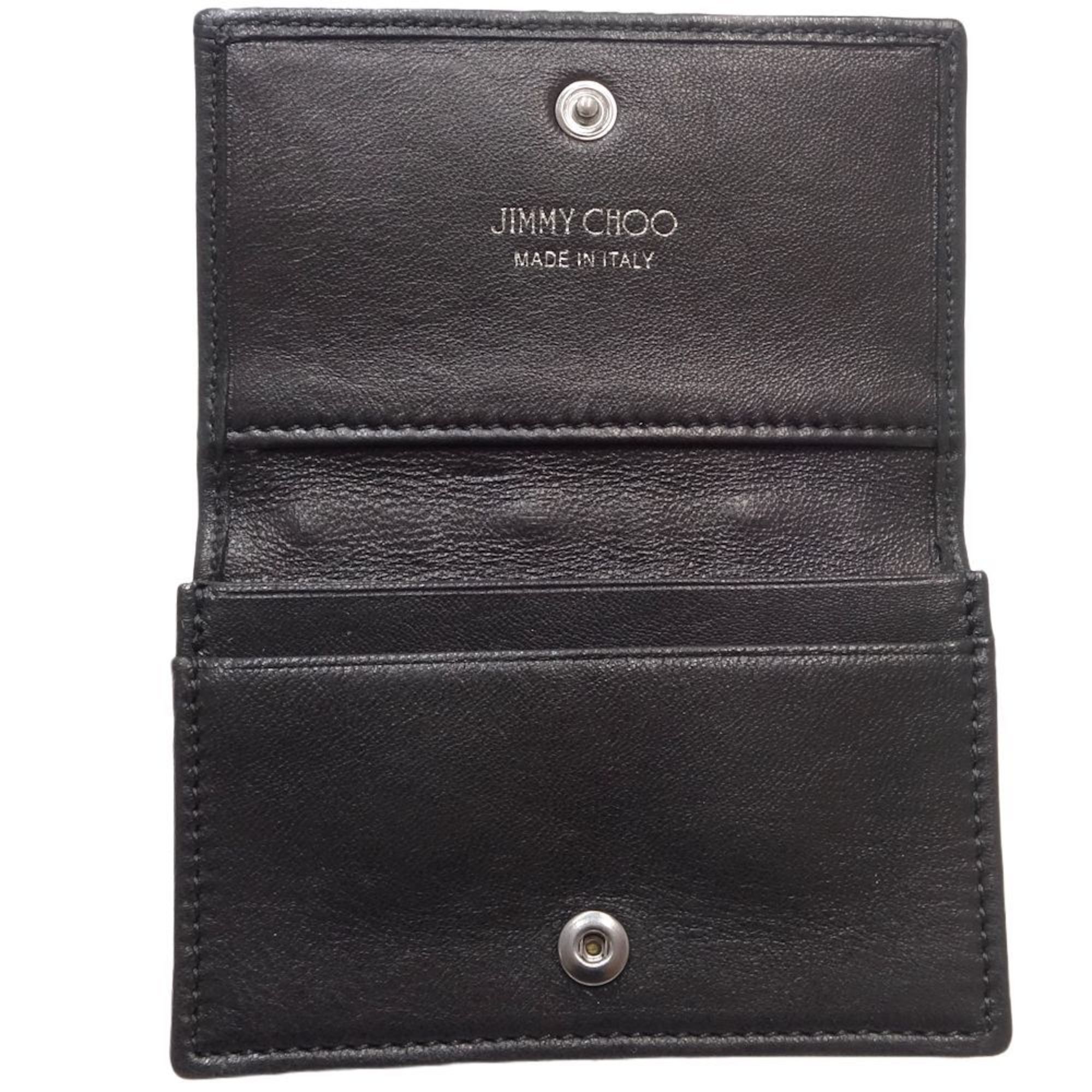 Black Leather Star Studs Card Holder Wallet - Stylish & Slim RFID Blocking for Men & Women - Perfect for Credit Cards, IDs, and Cash - Great for Travel, Parties, and Everyday Use