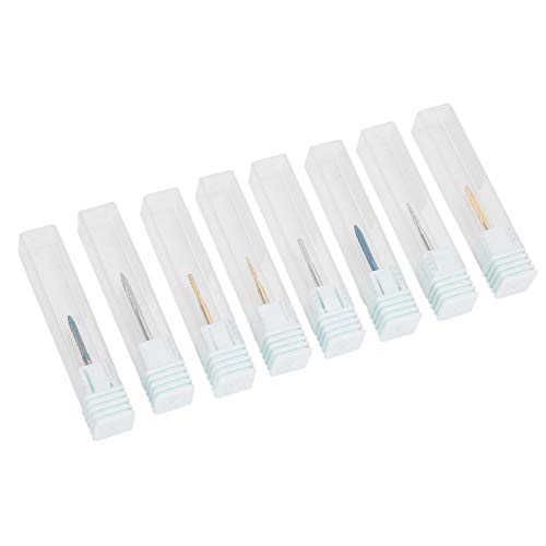 Professional Nail Drill Bits Set - Durable Rotating Nail Grinding Heads for Manicure, Pedicure & Nail Art - Perfect for Home Salon & DIY Nail Care