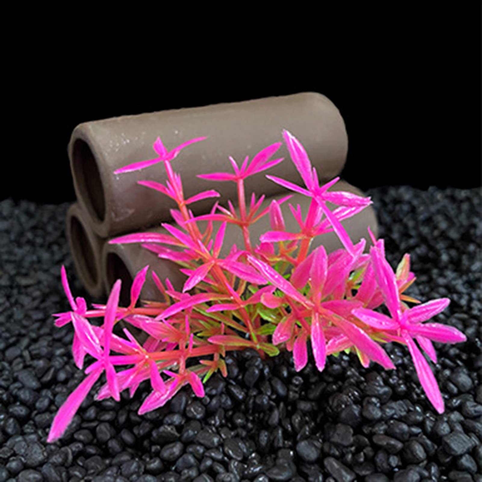 10Pcs Realistic Artificial Aquarium Plants - High Simulation Fake Aquatic Plants for Fish Tank Decor, Fadeless & Safe - Perfect for Freshwater & Saltwater Aquariums (Random Styles) - Enhance Your Underwater Scenery for Home or Office Aquariums